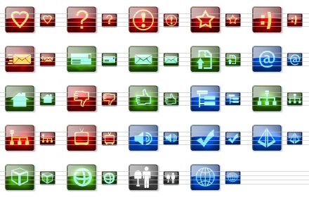 blog icons for vista - favourites, question, exclamation, star, smile, send letter, message, letter, submit story, e-mail, home, bad, good, tree, hierarchy, structure, tv, sound, ok, object, cube, shape, digger, globe icon