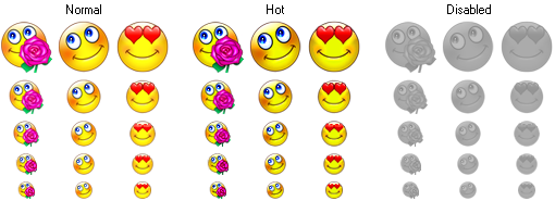 cute smile icons