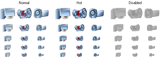 desktop device icons