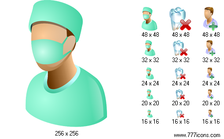 medical icons for vista