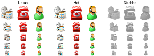 perfect telecom icons