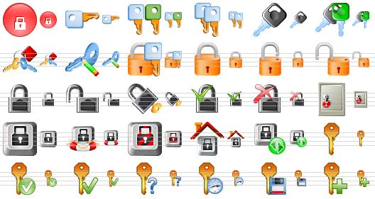 security toolbar icons - secured, access key, keys, key copy, car key, car keys, trinket, modify key, secrecy, lock, unlock, open lock, locked, unlocked, key lock, encryption, decryption, locker, password, forgot password, reset password, protect password, change password, key, valid key, apply key, key status, temporary key, save key, add key icon