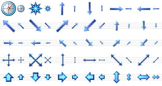small arrow icons - compass, navigator, up, down, right, left, up-left, down-right, up-right, down-left, up v2, down v2, right v2, left v2, up-left v2, right-down v2, up-right v2, left-down v2, move, move diagonally, up-down, right-left, ul-dr, ur-dl, up v3, down v3, right v3, left v3, up-down v3, right-left v3 icon