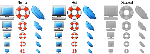 small computer icons