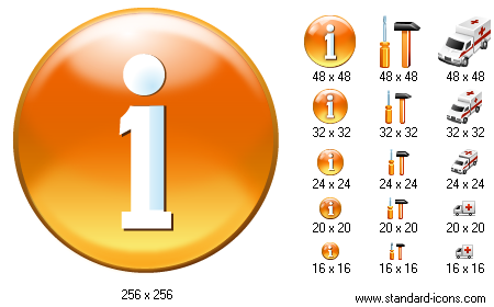 standard software icons