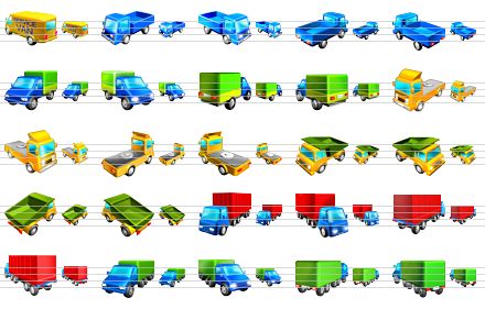 standard transport icons - service van v4, minitruck v1, minitruck v2, minitruck v3, minitruck v4, panel truck v1, panel truck v2, panel truck v3, panel truck v4, tractor unit v1, tractor unit v2, tractor unit v3, tractor unit v4, lorry v1, lorry v2, lorry v3, lorry v4, trailer v1, trailer v2, trailer v3, trailer v4, van v1, van v2, van v3, van v4 icon